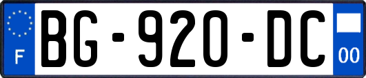 BG-920-DC