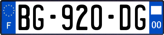 BG-920-DG