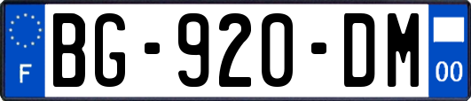 BG-920-DM