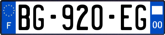 BG-920-EG