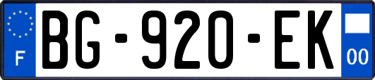 BG-920-EK