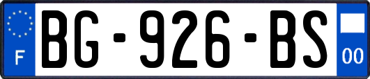 BG-926-BS