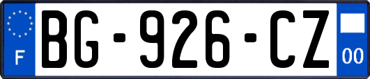 BG-926-CZ