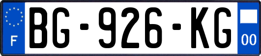 BG-926-KG