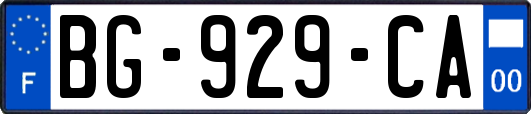 BG-929-CA