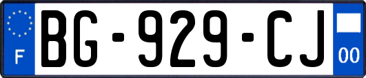 BG-929-CJ