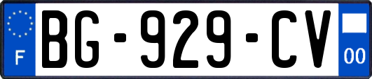 BG-929-CV