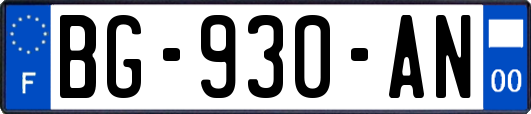 BG-930-AN