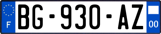 BG-930-AZ