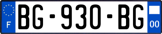 BG-930-BG