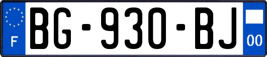 BG-930-BJ