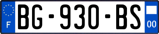 BG-930-BS