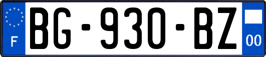 BG-930-BZ