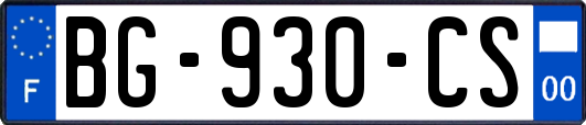 BG-930-CS