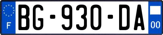 BG-930-DA