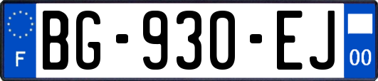 BG-930-EJ