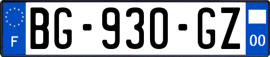 BG-930-GZ