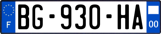 BG-930-HA