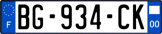 BG-934-CK