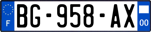 BG-958-AX