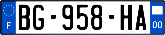 BG-958-HA