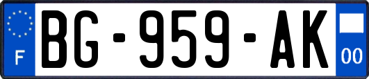 BG-959-AK