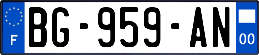 BG-959-AN