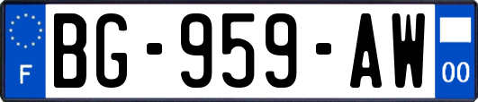 BG-959-AW
