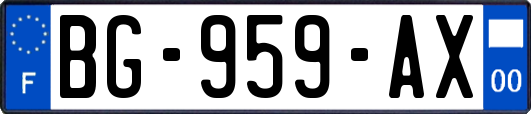 BG-959-AX