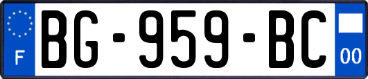 BG-959-BC