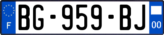 BG-959-BJ