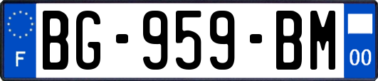 BG-959-BM
