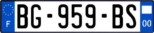 BG-959-BS