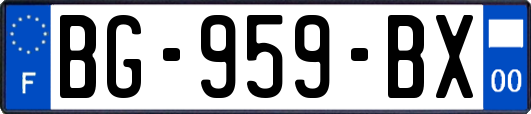 BG-959-BX