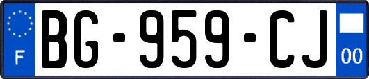 BG-959-CJ