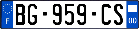 BG-959-CS