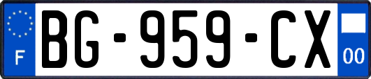 BG-959-CX