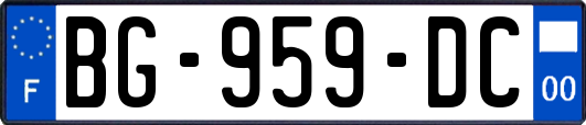 BG-959-DC