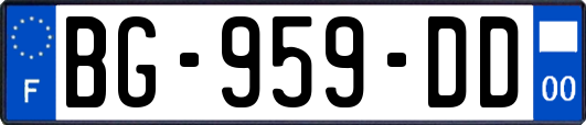 BG-959-DD