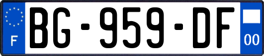 BG-959-DF