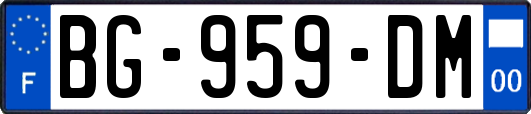 BG-959-DM