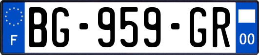 BG-959-GR