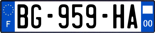 BG-959-HA