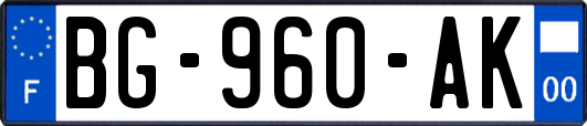 BG-960-AK