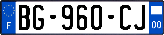 BG-960-CJ