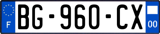 BG-960-CX