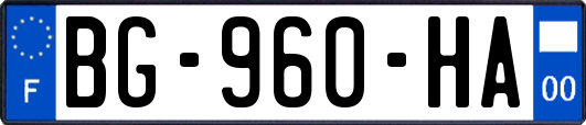 BG-960-HA