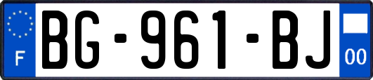 BG-961-BJ