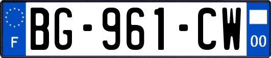 BG-961-CW