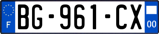 BG-961-CX